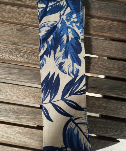 Alternative view of Bandeau Simple fleur bleu