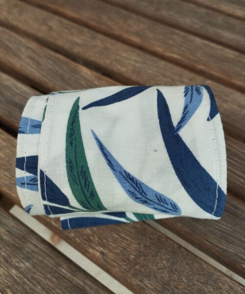 Bandeau Simple jardin bleu