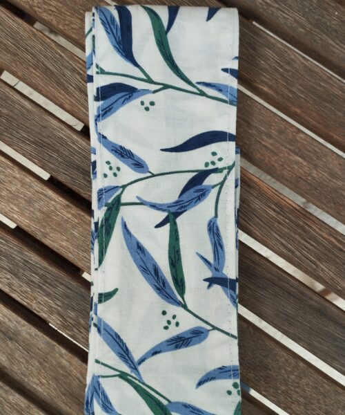 Alternative view of Bandeau Simple jardin bleu